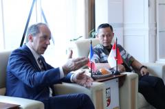 Wako Agung Sambut Dubes Prancis, Bukukan Kerja Sama Besar dari Pertahanan hingga Pendidikan